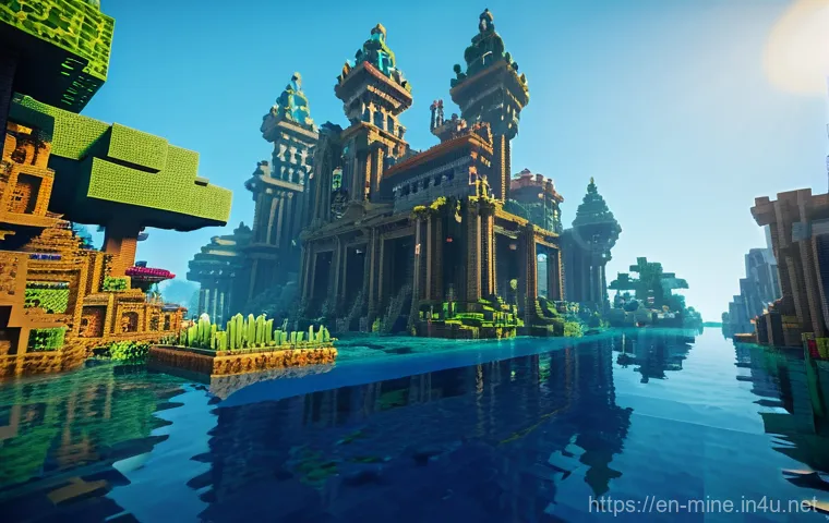 마인크래프트 스피드 빌딩 대회 - **Prompt:** A dynamic, high-angle shot of a Minecraft speed building competition. In the foreground,... 마인크래프트 스피드 빌딩 대회 - **Prompt:** A dynamic, high-angle shot of a Minecraft speed building competition. In the foreground,...